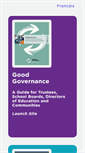 Mobile Screenshot of ontarioschooltrustees.org