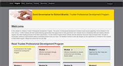 Desktop Screenshot of modules.ontarioschooltrustees.org